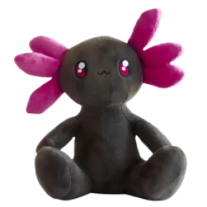 Axol & Friends Mel Axol the Axolotl - Black   Purple
