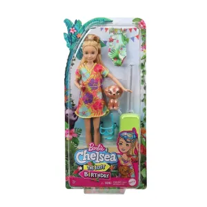 Barbie & Chelsea The Lost Birthday Doll In Flower Dress With Puppy