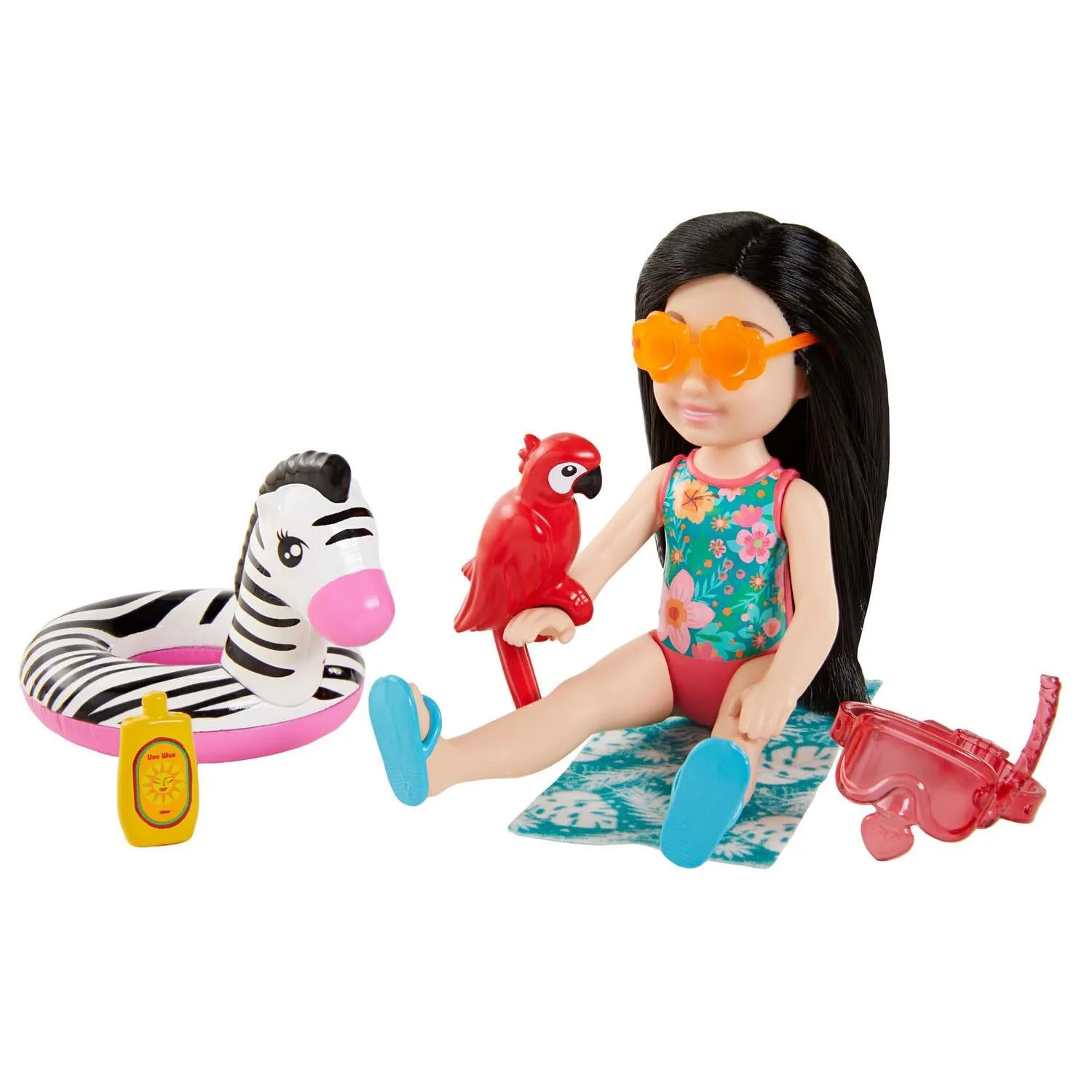 Barbie and Chelsea The Lost Birthday with Zebra Pet