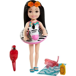 Barbie and Chelsea The Lost Birthday with Zebra Pet