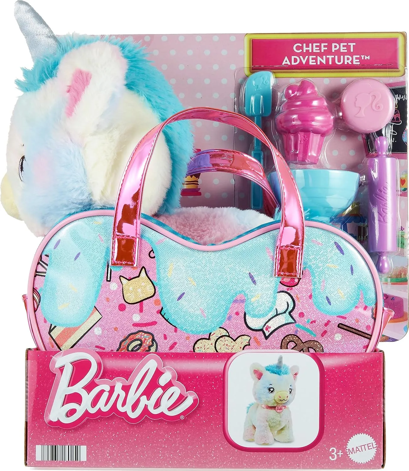 Barbie Chef Pet Adventure Plush