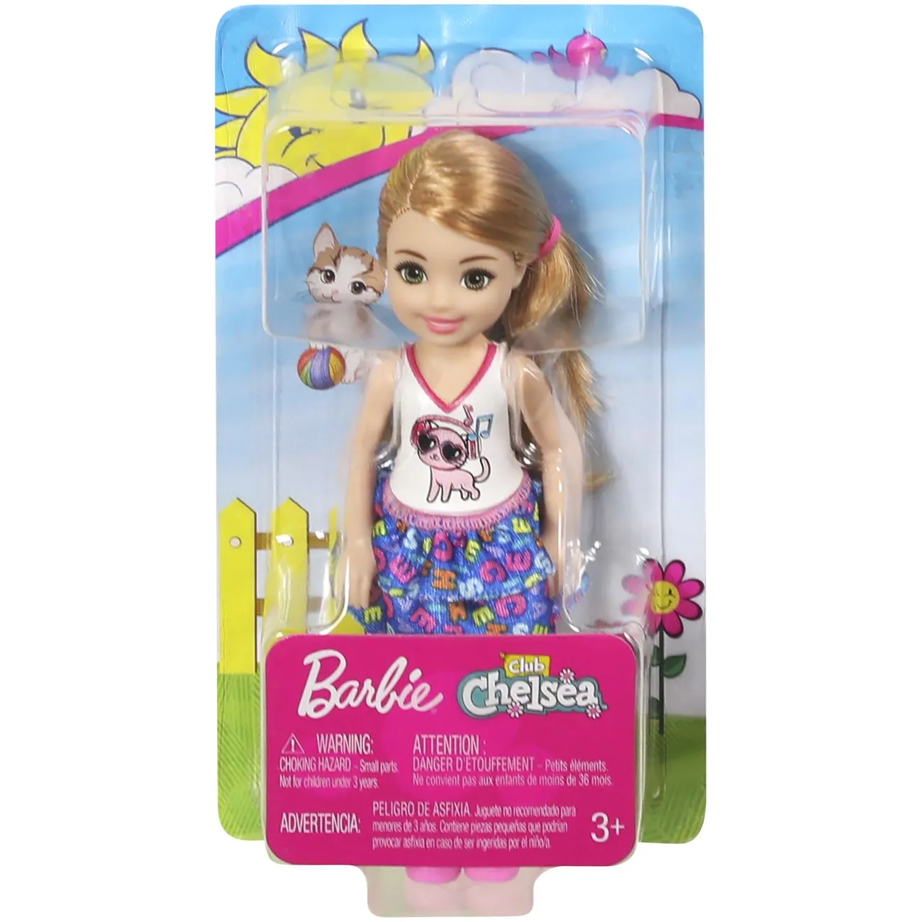 Barbie Club Chelsea Doll Cat Top