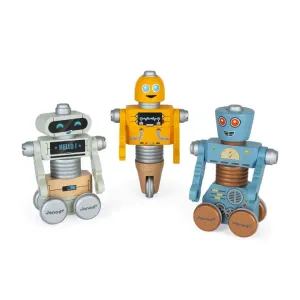 Brico' Kids Diy Robots 3 Robots To Build & Take-Apart