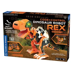 Code Control Dinosaur Robot: REX