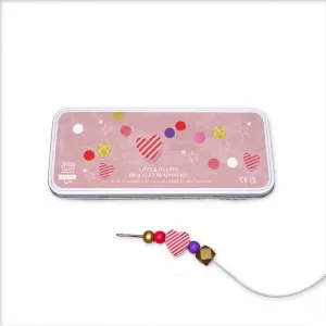 Cotton Twist- Ensemble de Fabrication de Bracelet Love et Hearts || Cotton Twist- Love et Hearts Bracelet Making Kit