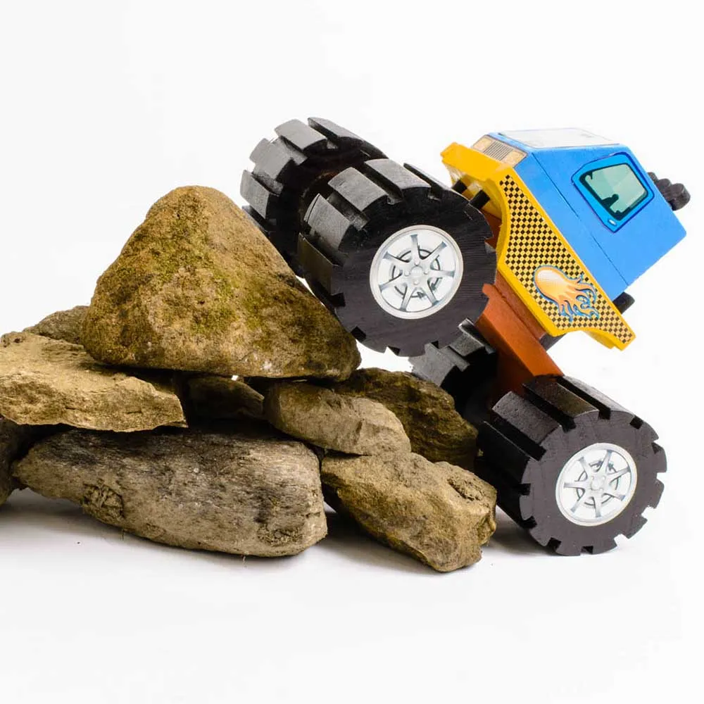 Craft for Kids - Make & Paint Your Own Monster Truck