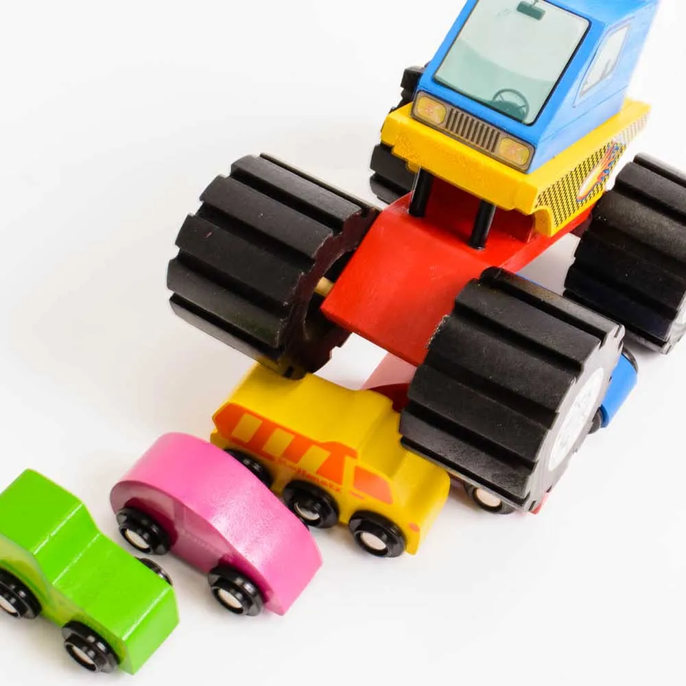 Craft for Kids - Make & Paint Your Own Monster Truck