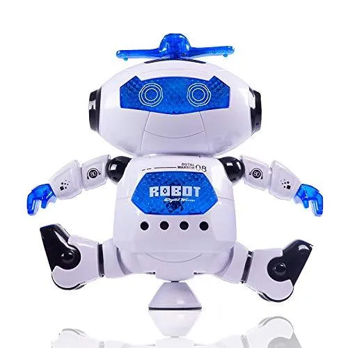 Dancing Robot with 3D Lights and Music, Multi Color