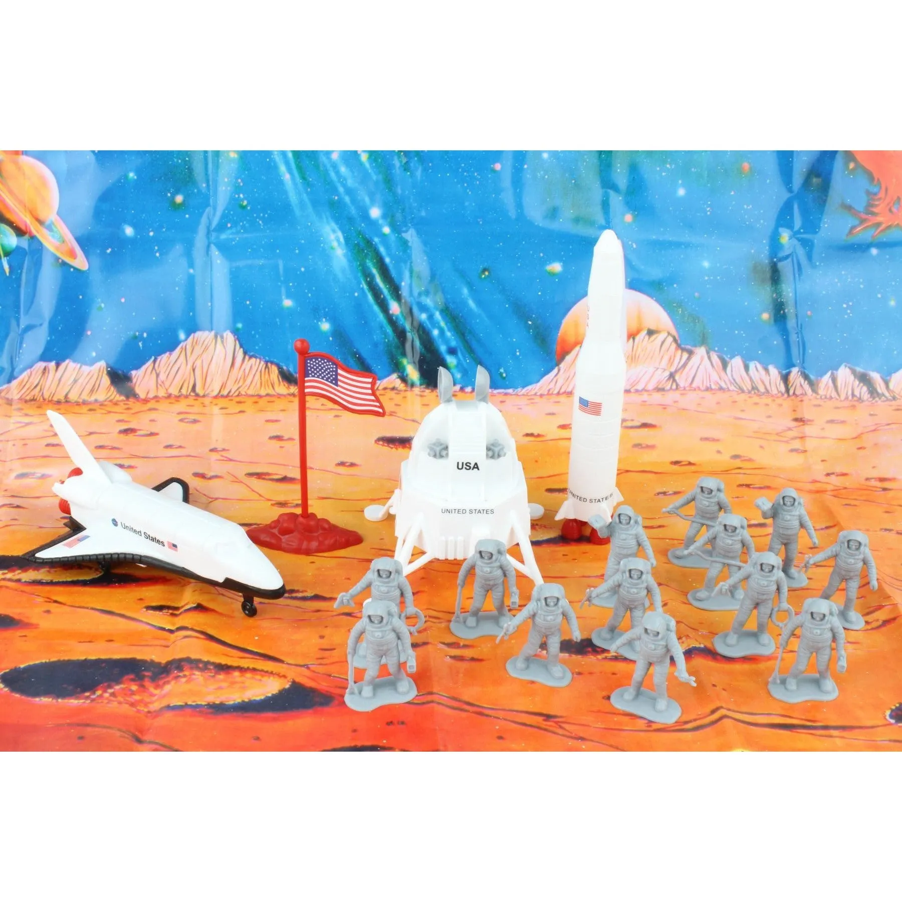Daron Space Adventure Space Exploration Playset 20 Piece from Daron