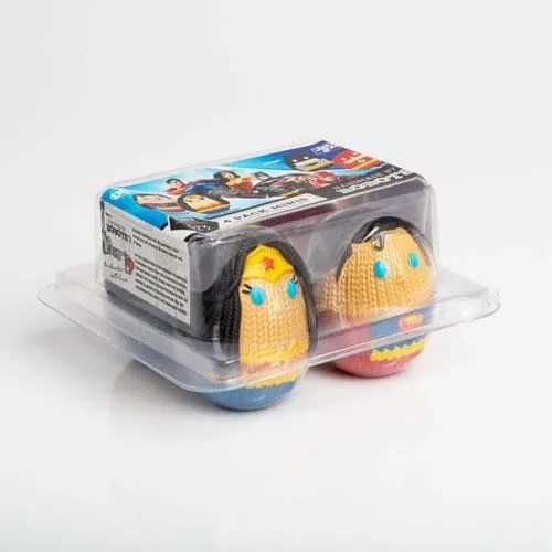 DC Comics Handmade By Robots Mini-Eggs 4-Pack