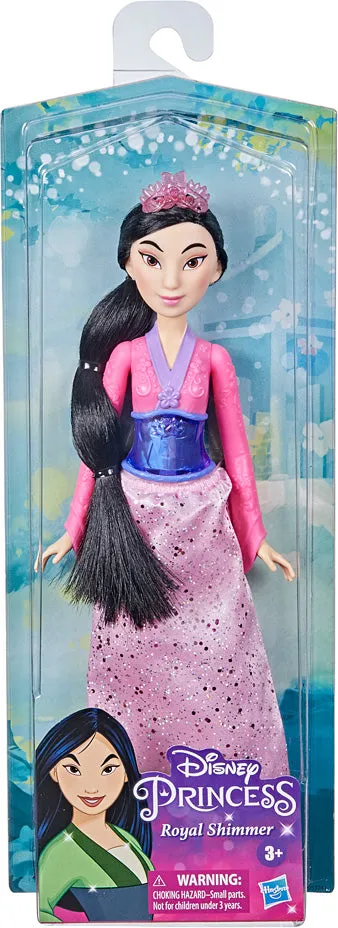 Disney Royal Shimmer Assorted Princess Dolls