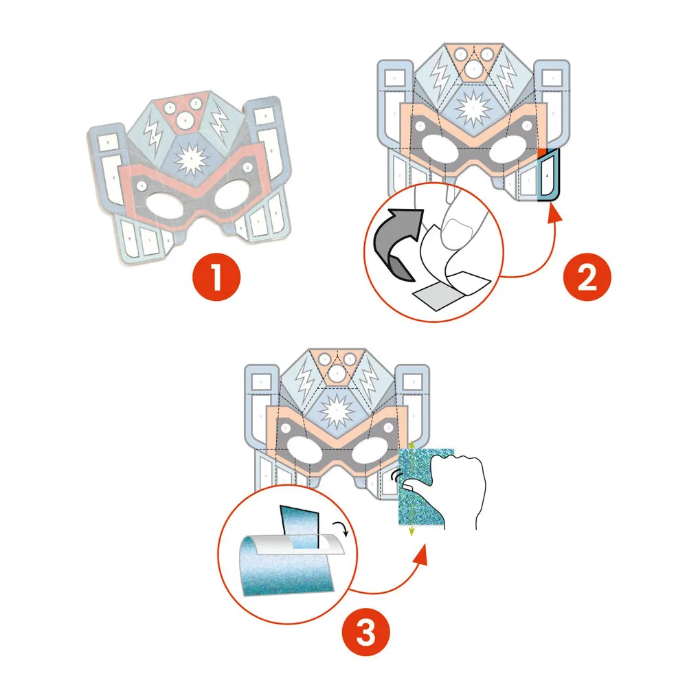 DIY Super Robots Masks