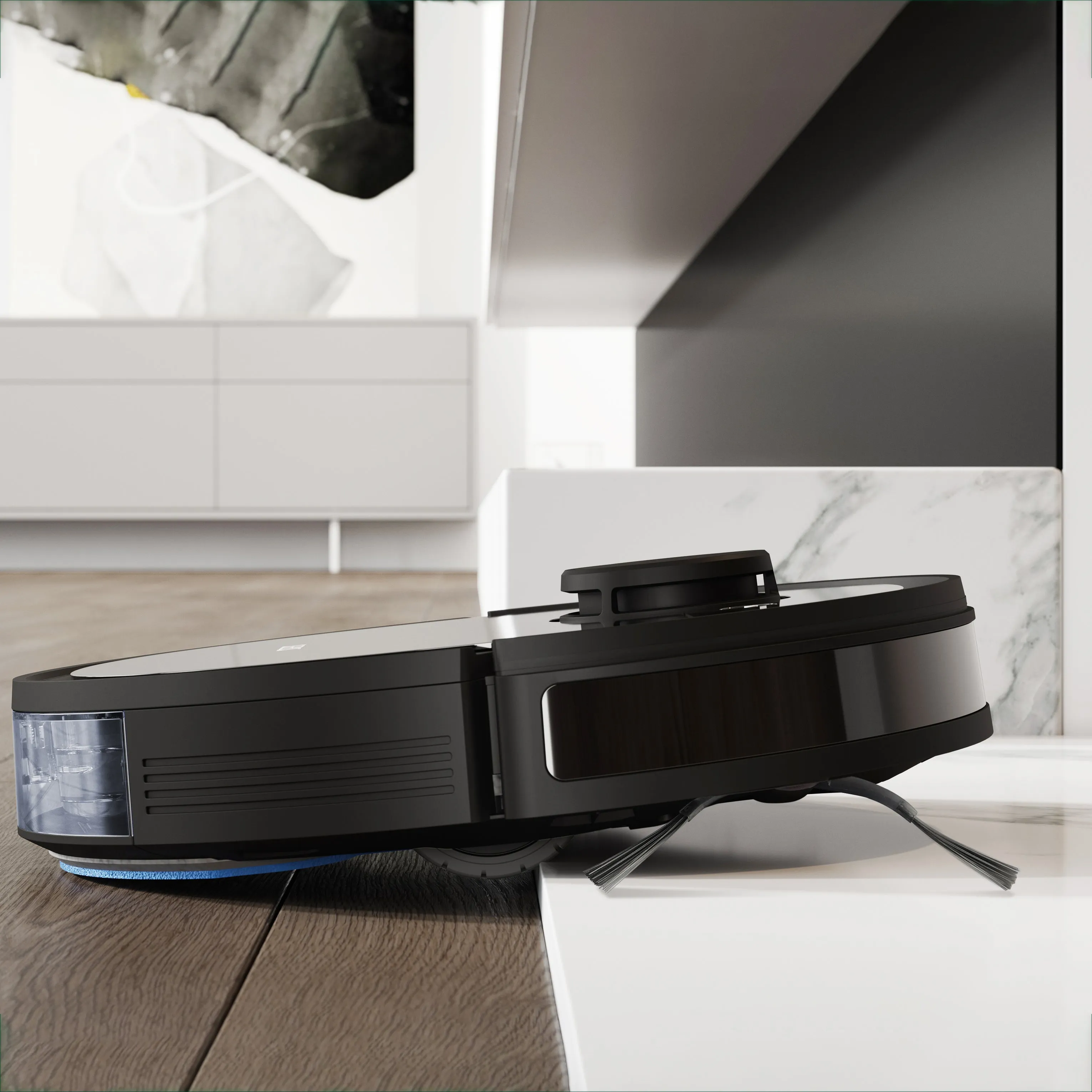 Ecovacs Deebot OZMO 920 13" Black Premium Robotic Vacuum Cleaner