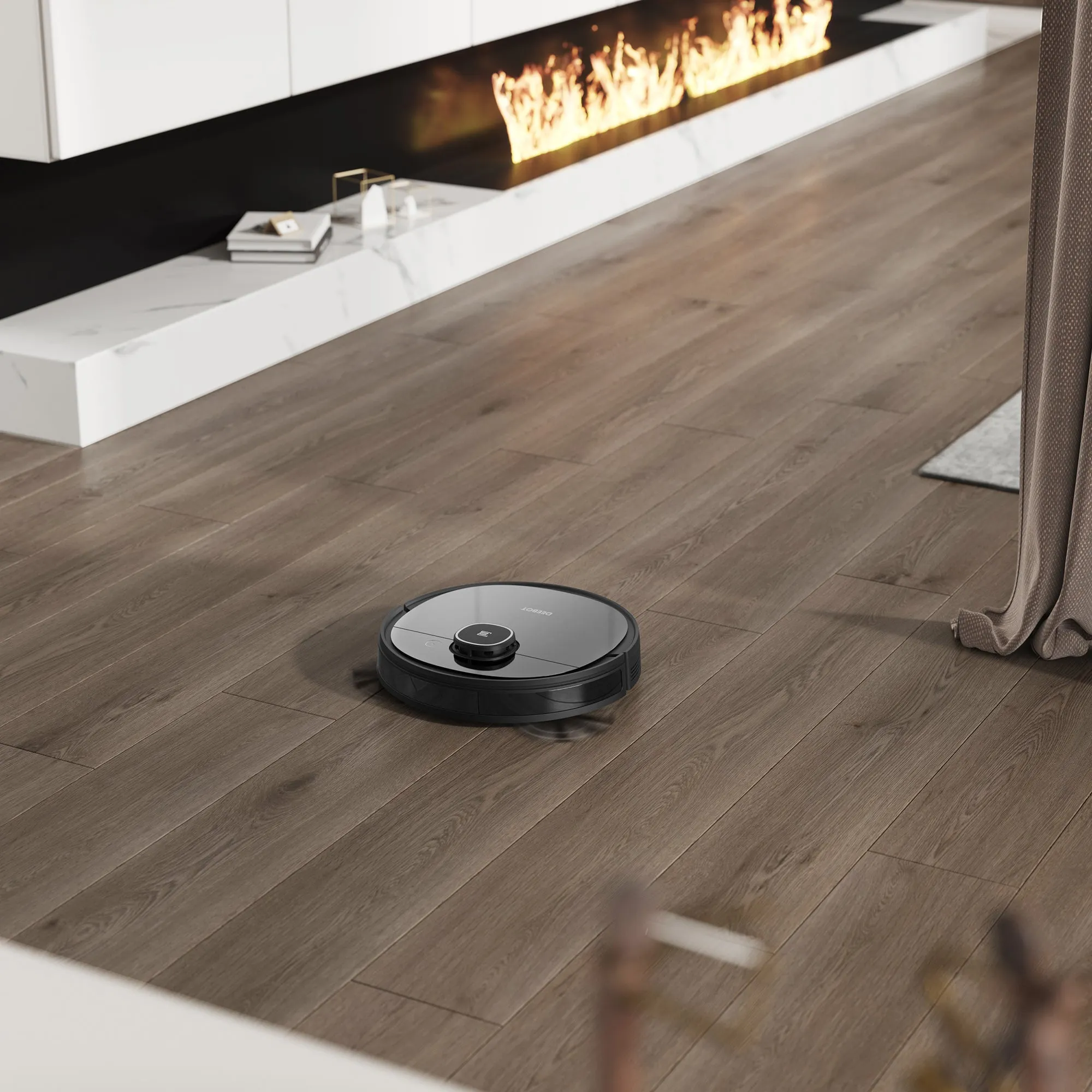 Ecovacs Deebot OZMO 920 13" Black Premium Robotic Vacuum Cleaner