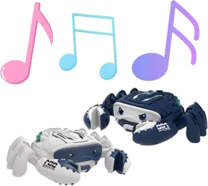 Escaping Crab Dog Toy with Obstacle Avoidance Sensor ,Christmas Easter