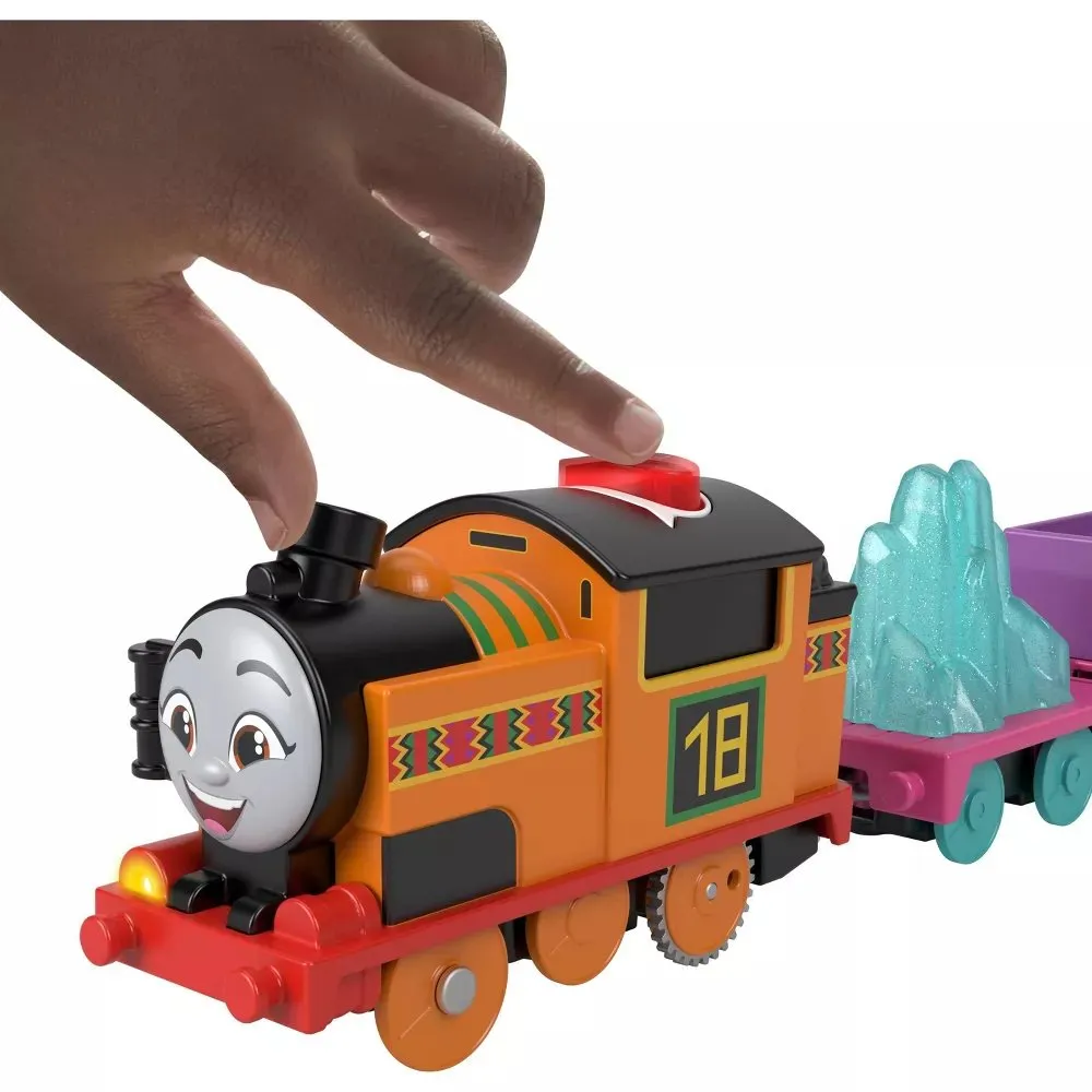 Fisher-Price – Thomas & Friends Talking Nia Motorized Train Engine With Phrases & Sounds