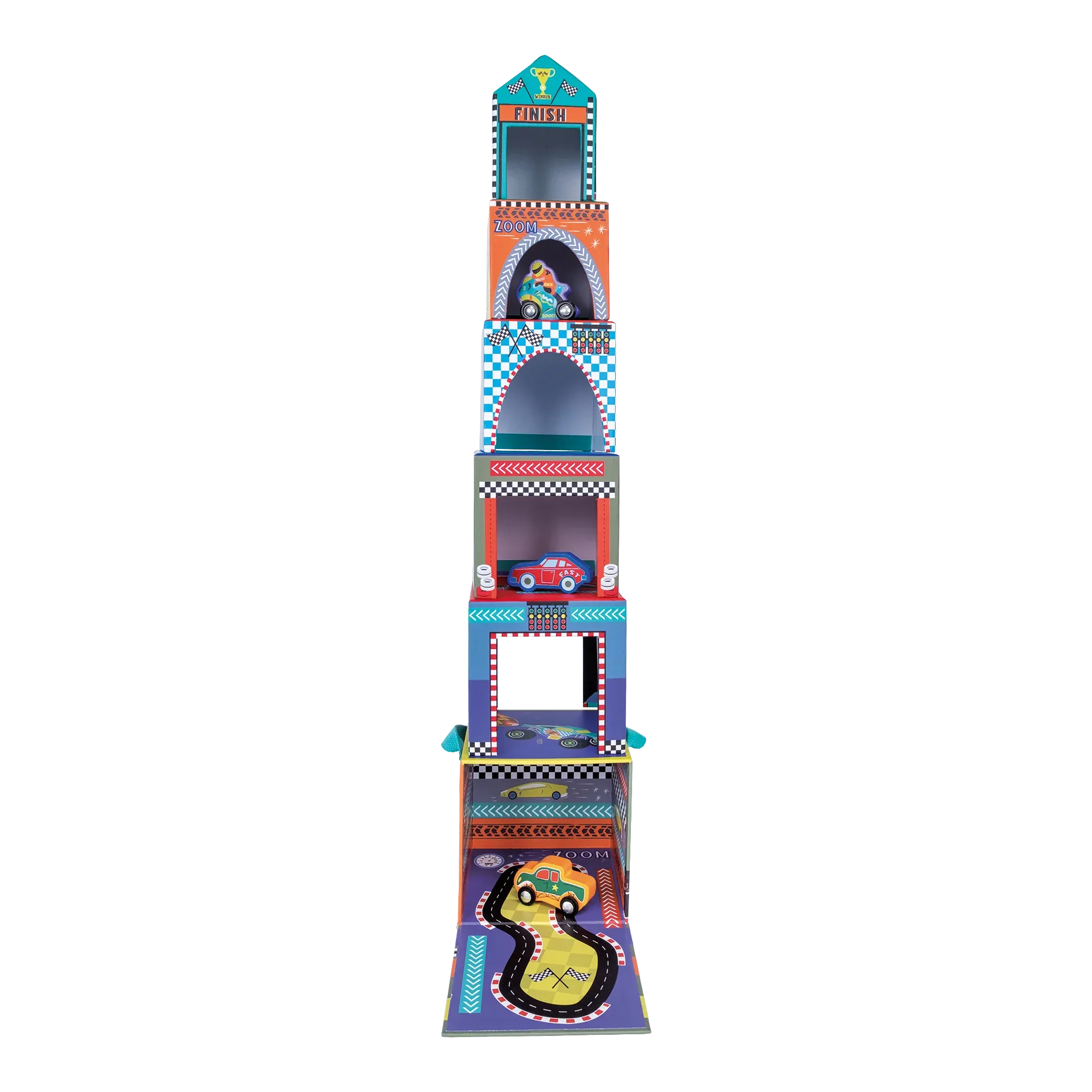 Floss & Rock Stacking Cubes - Cars