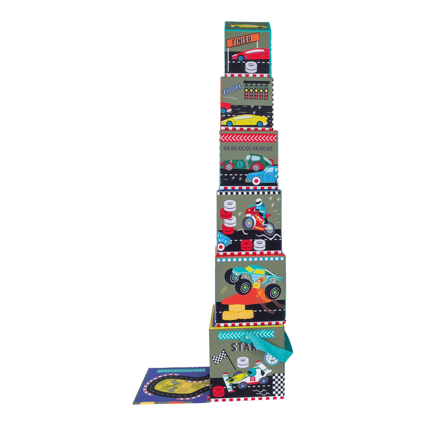 Floss & Rock Stacking Cubes - Cars