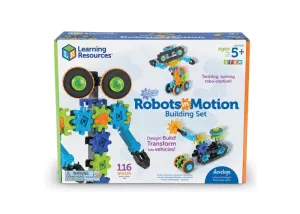 Gears! Gears! Gears! Robots in Motion