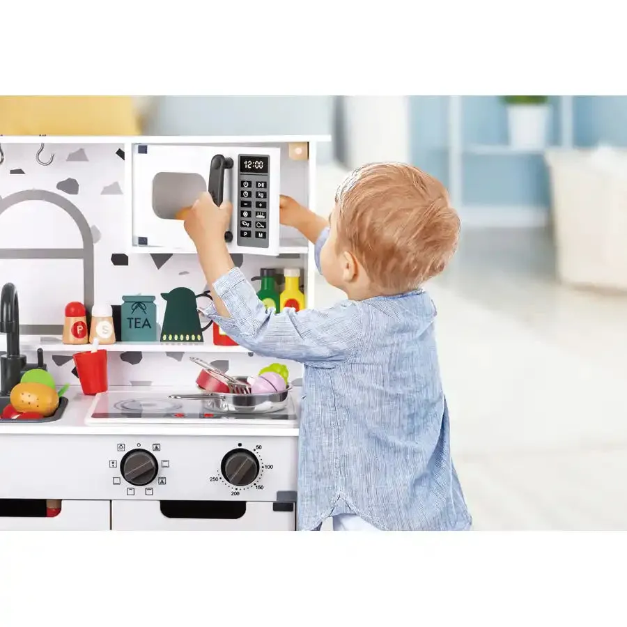 Hape Kitchen with Light and Sound (White)
