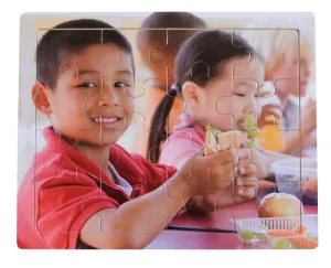 Healthy Habits Wooden Puzzle