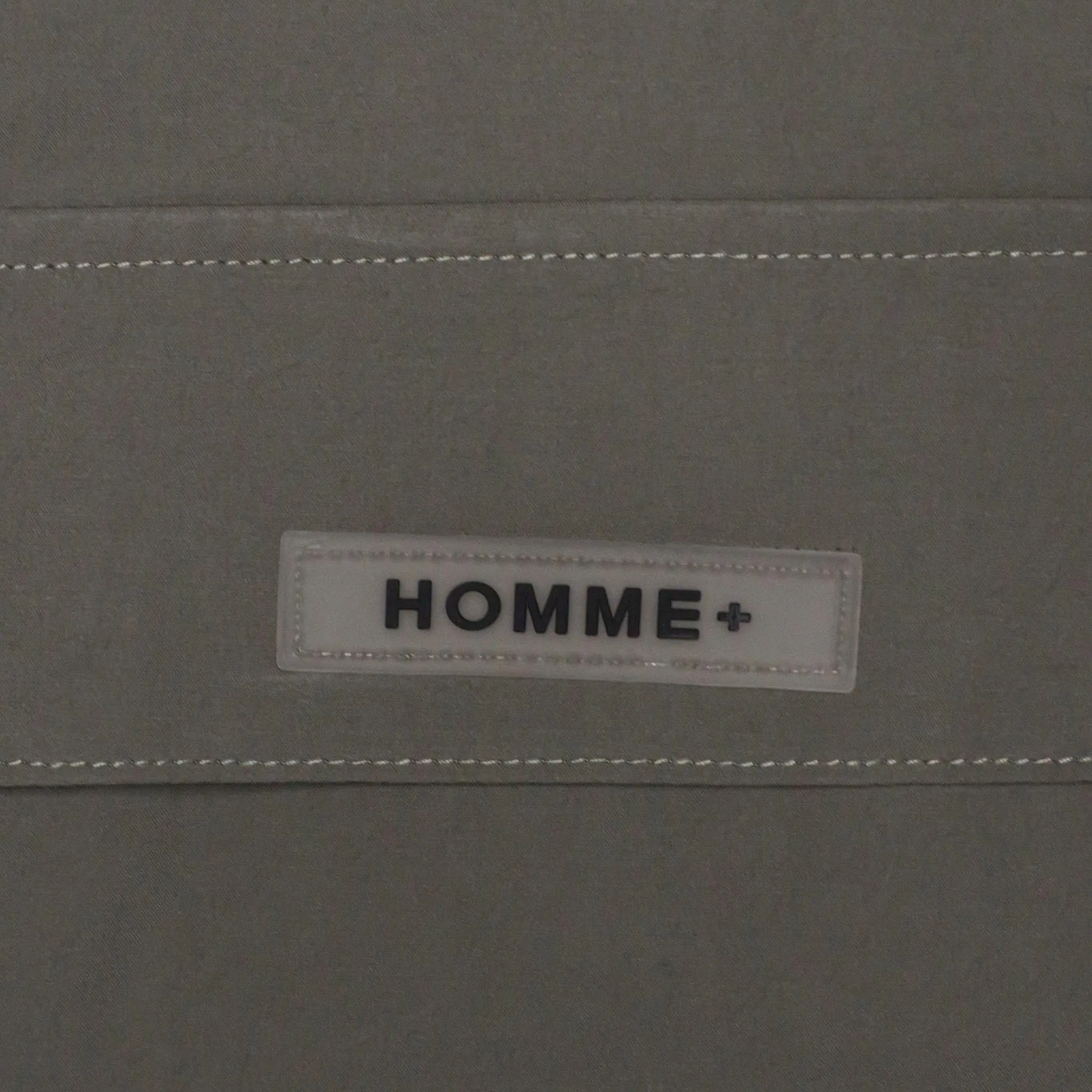 HOMME   Cargo Vest Charcoal