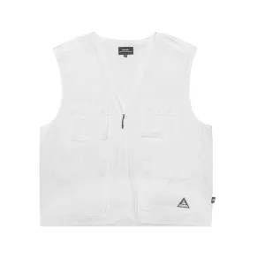 HOMME   Cargo Vest Off White