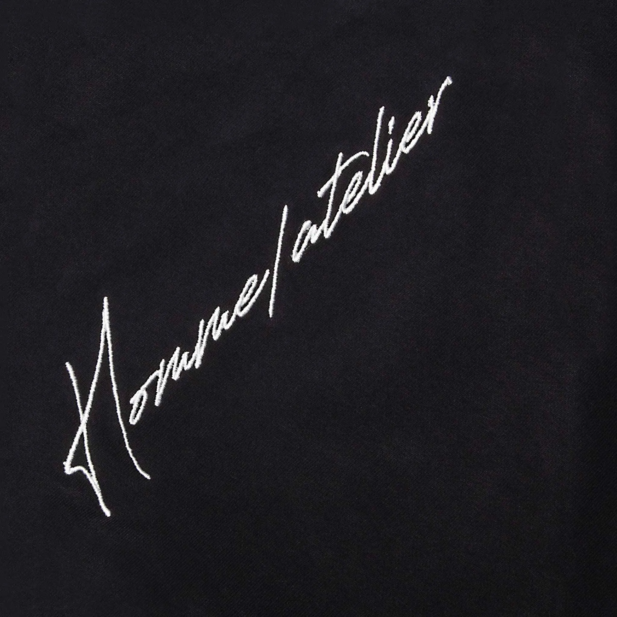 HOMME  Embroidery Shorts Black