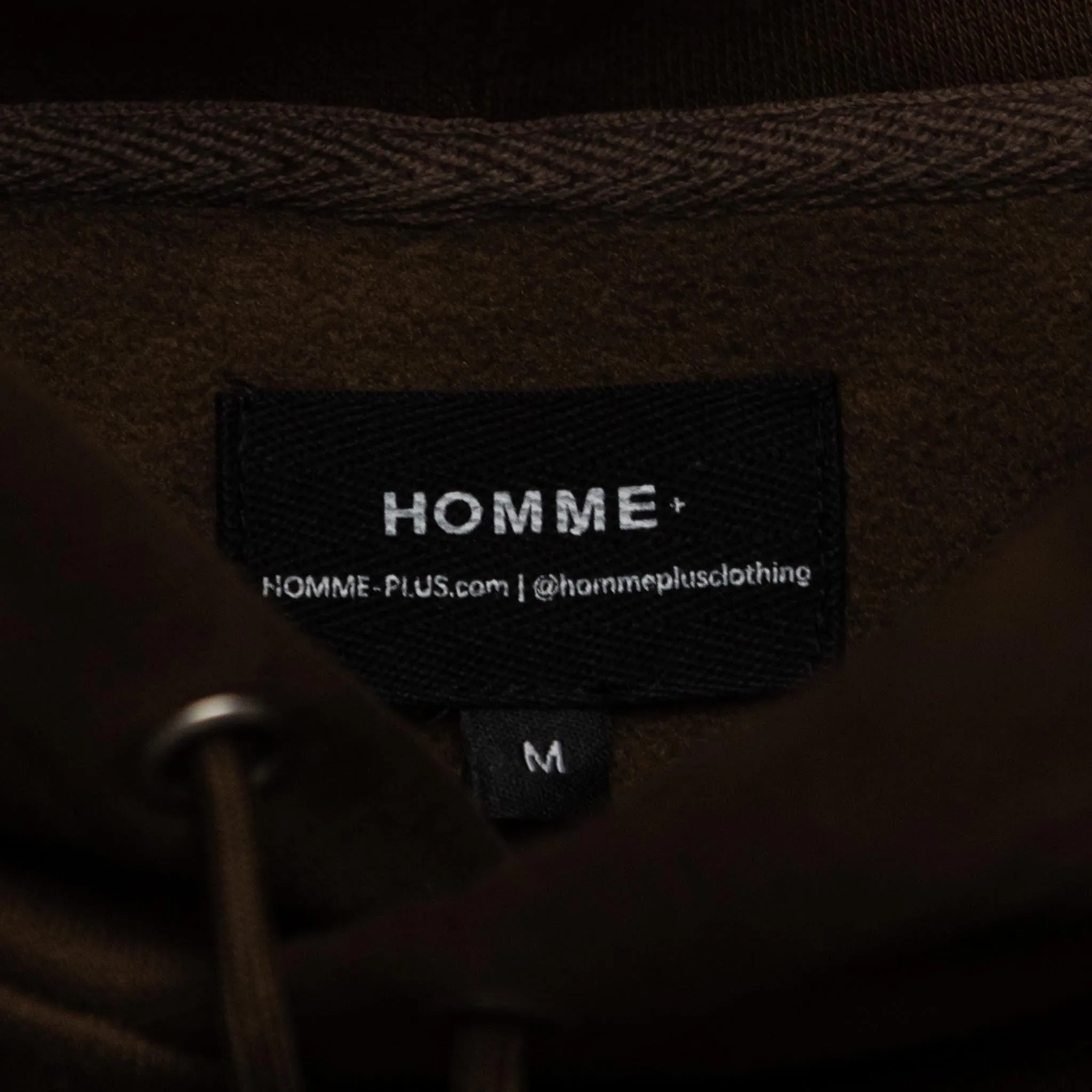 HOMME  Essential Hoodie Mocha
