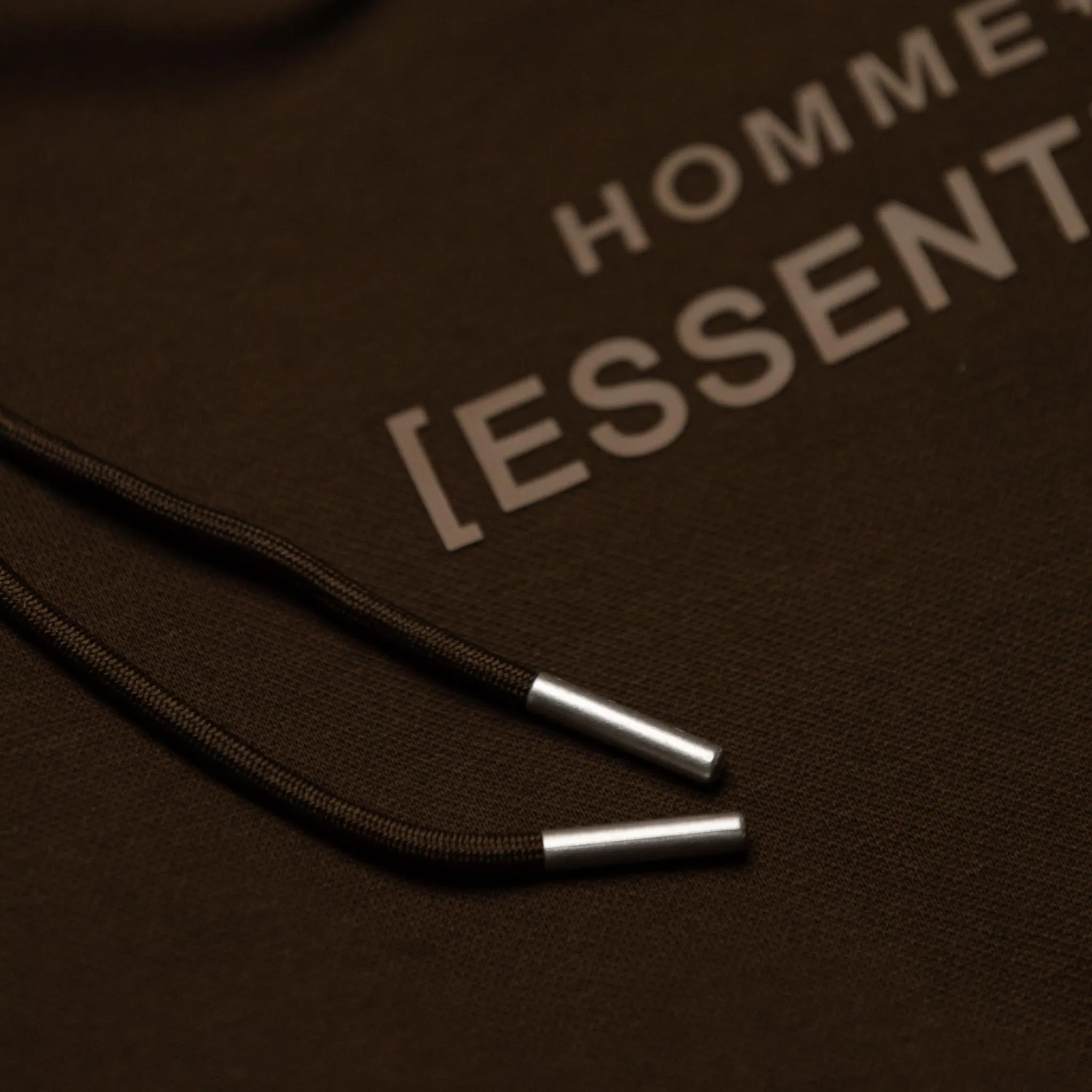 HOMME  Essential Hoodie Mocha