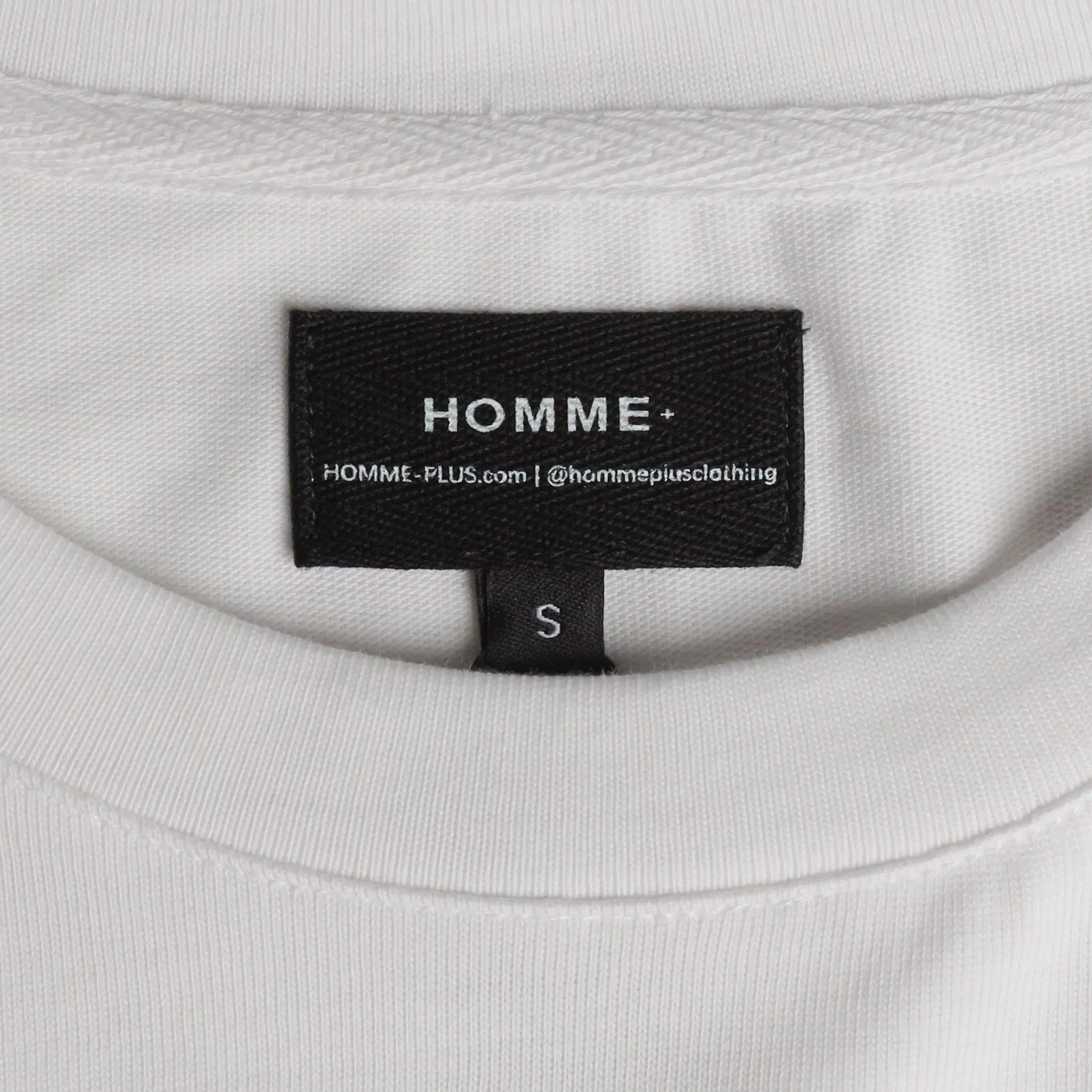 HOMME  Essential Tee White