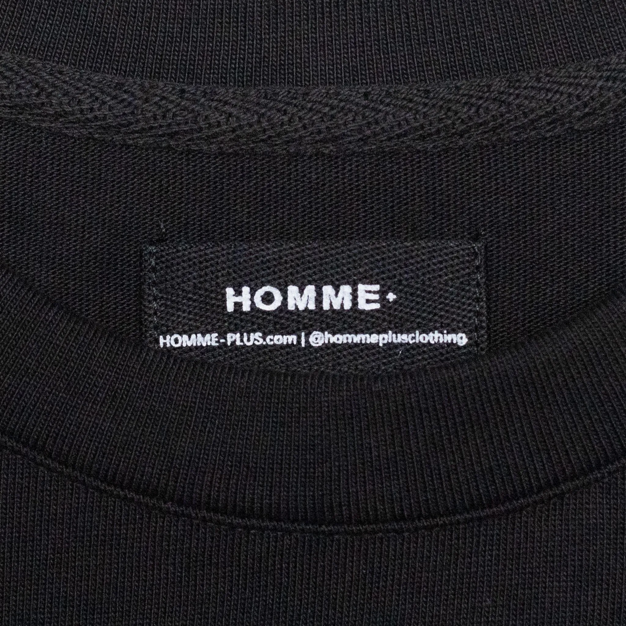 HOMME  HOM Pattern Tee Black
