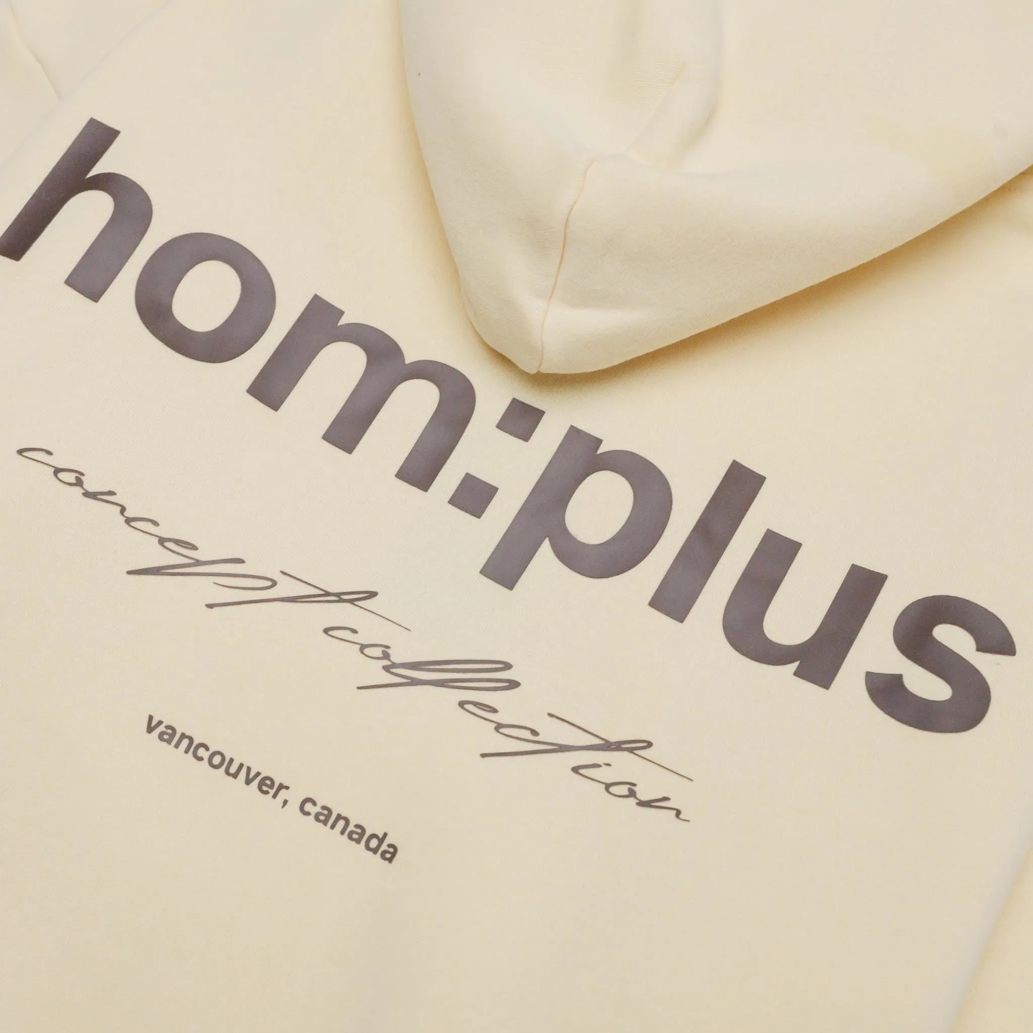 HOMME  HOM:plus Hoodie Vanilla