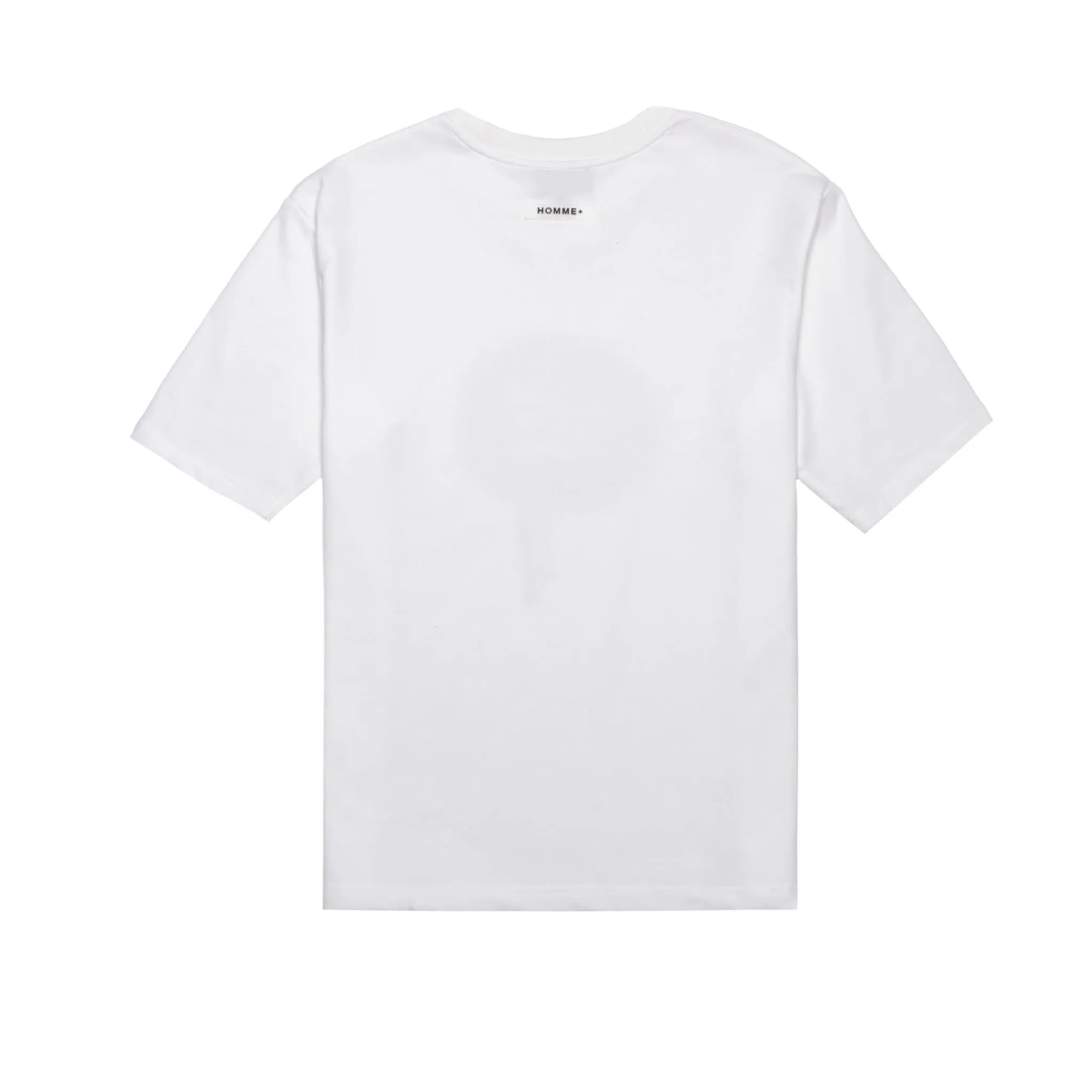 HOMME  Ink Splash Tee White
