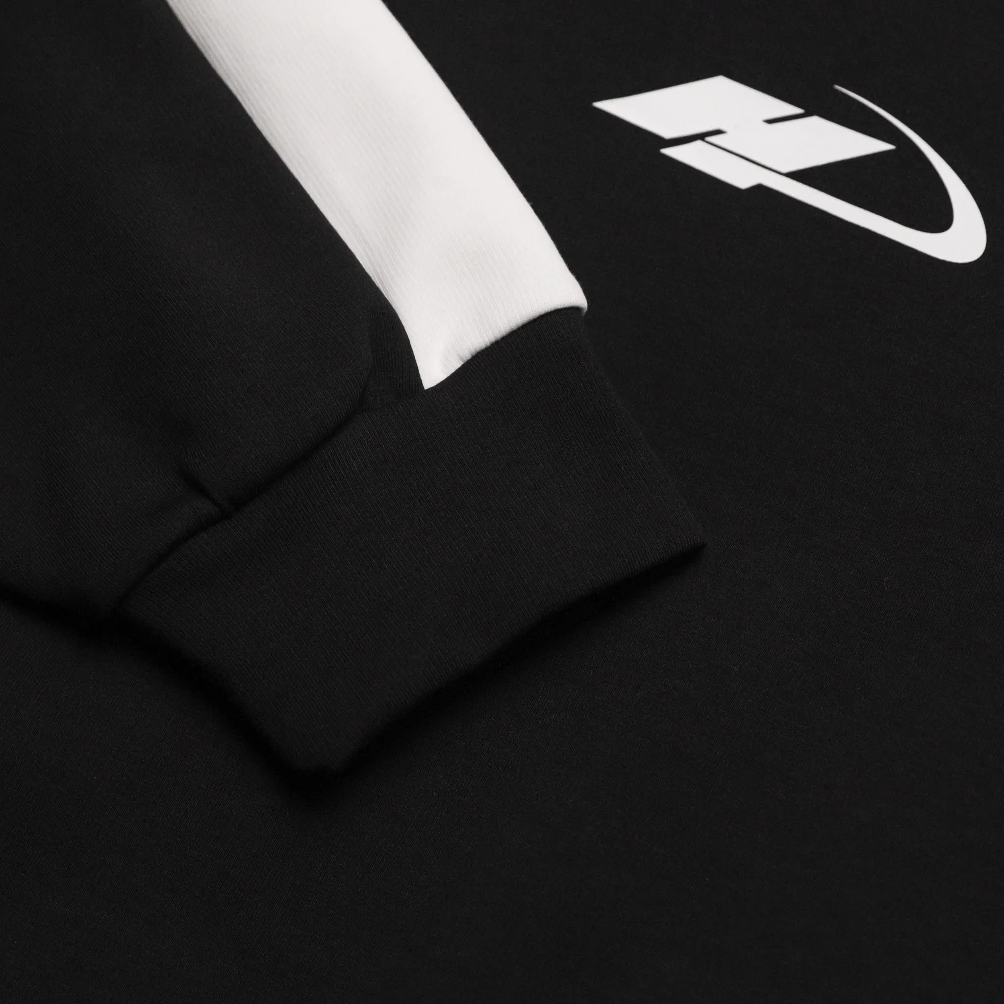 HOMME  Matrix Hoodie Black/White