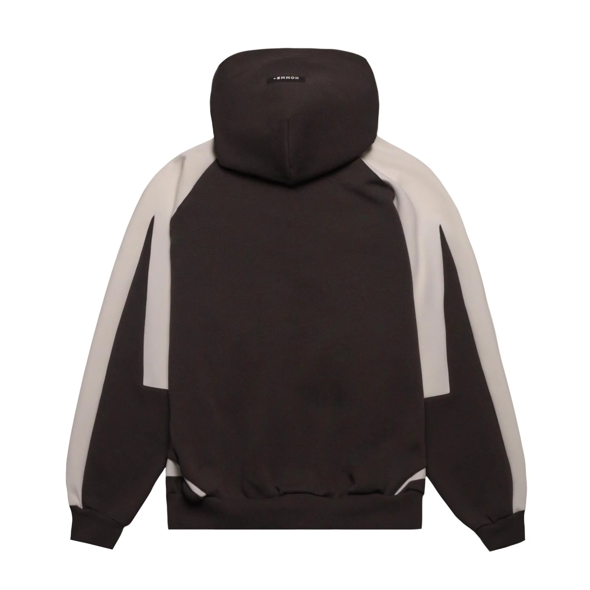 HOMME  Matrix Hoodie Charcoal/White