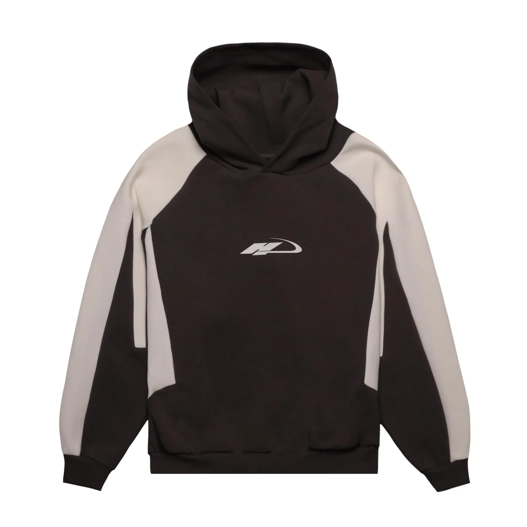 HOMME  Matrix Hoodie Charcoal/White
