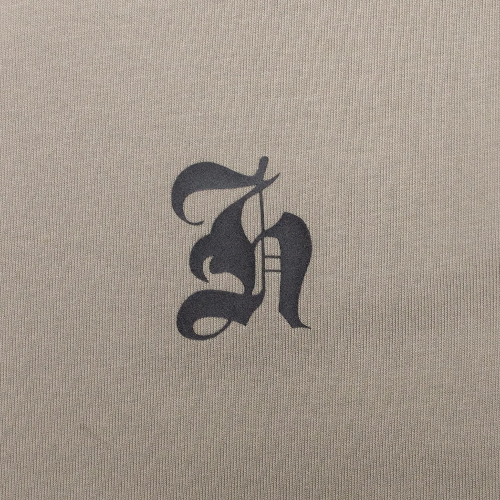 HOMME  Old English Script Tee Light Army