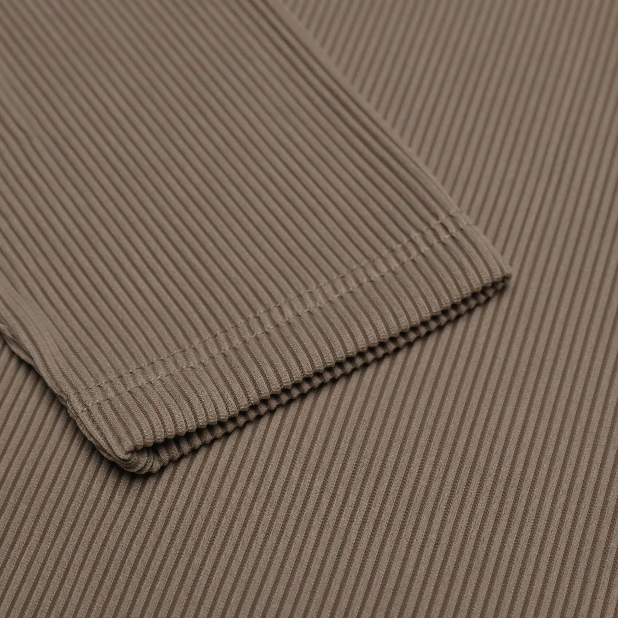 HOMME  Pleating L/S Tee Clay
