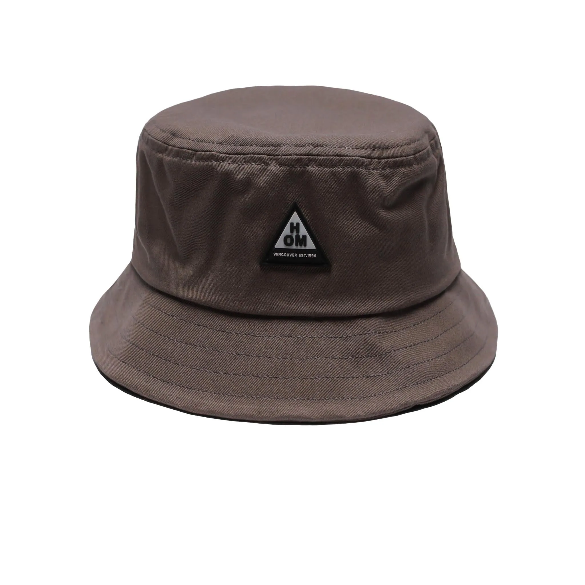 HOMME  Woven Bucket Hat Dark Taupe