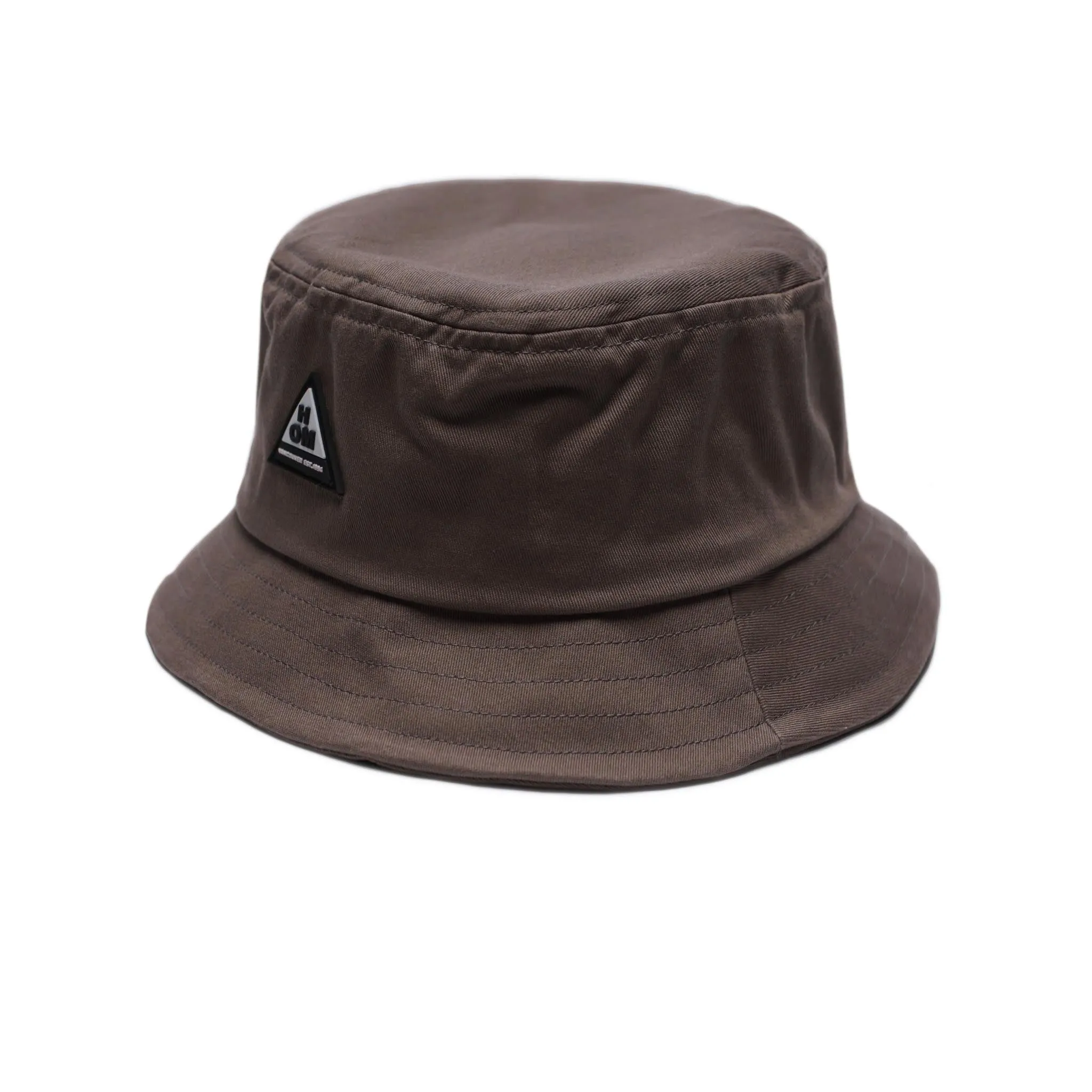 HOMME  Woven Bucket Hat Dark Taupe