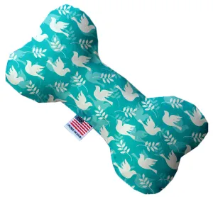 Hope And Peace 6 Inch Canvas Bone Dog Toy