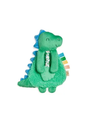 Itzy Lovey Plush   Teether Toy - Dino