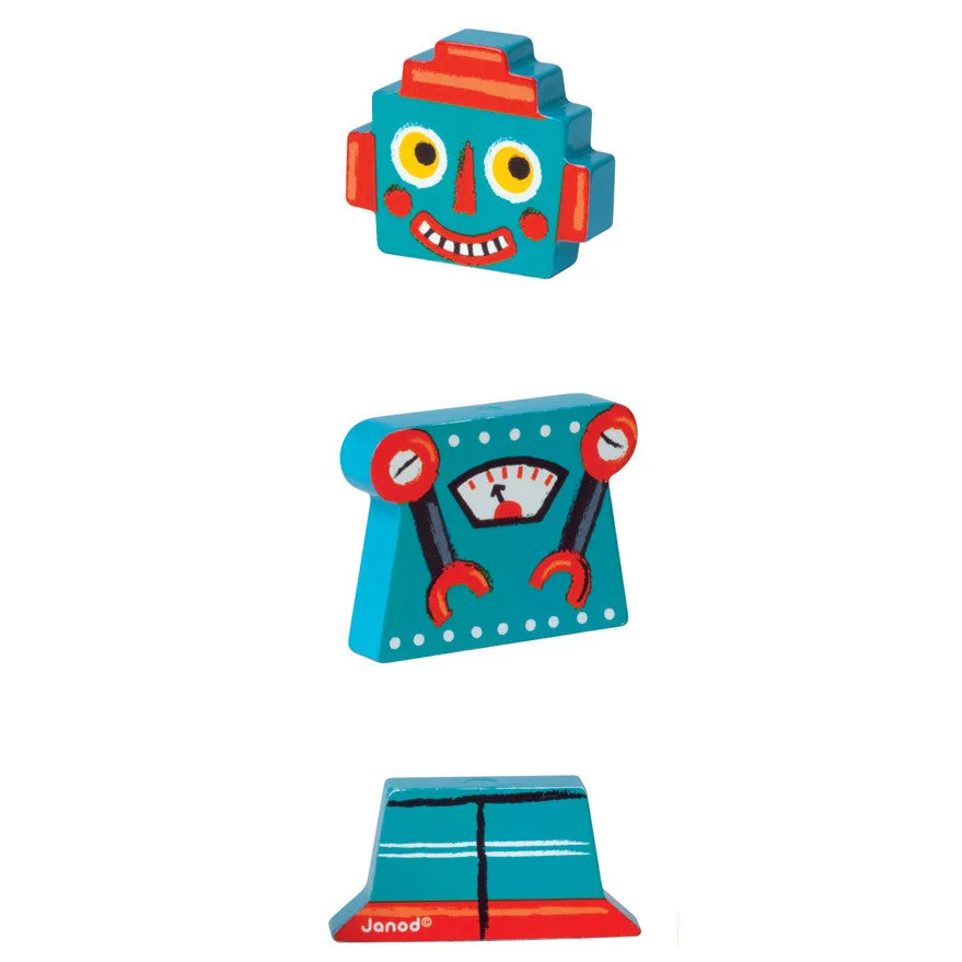 Janod Funny Magnets Robots