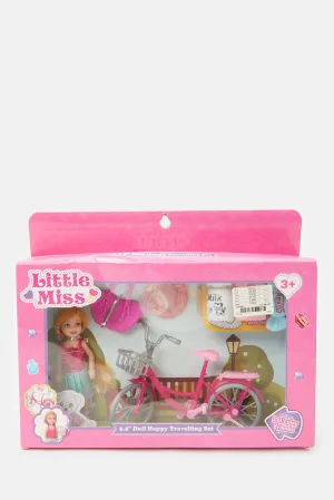 Kids Assorted 5.5 Doll Happy Travelling Set