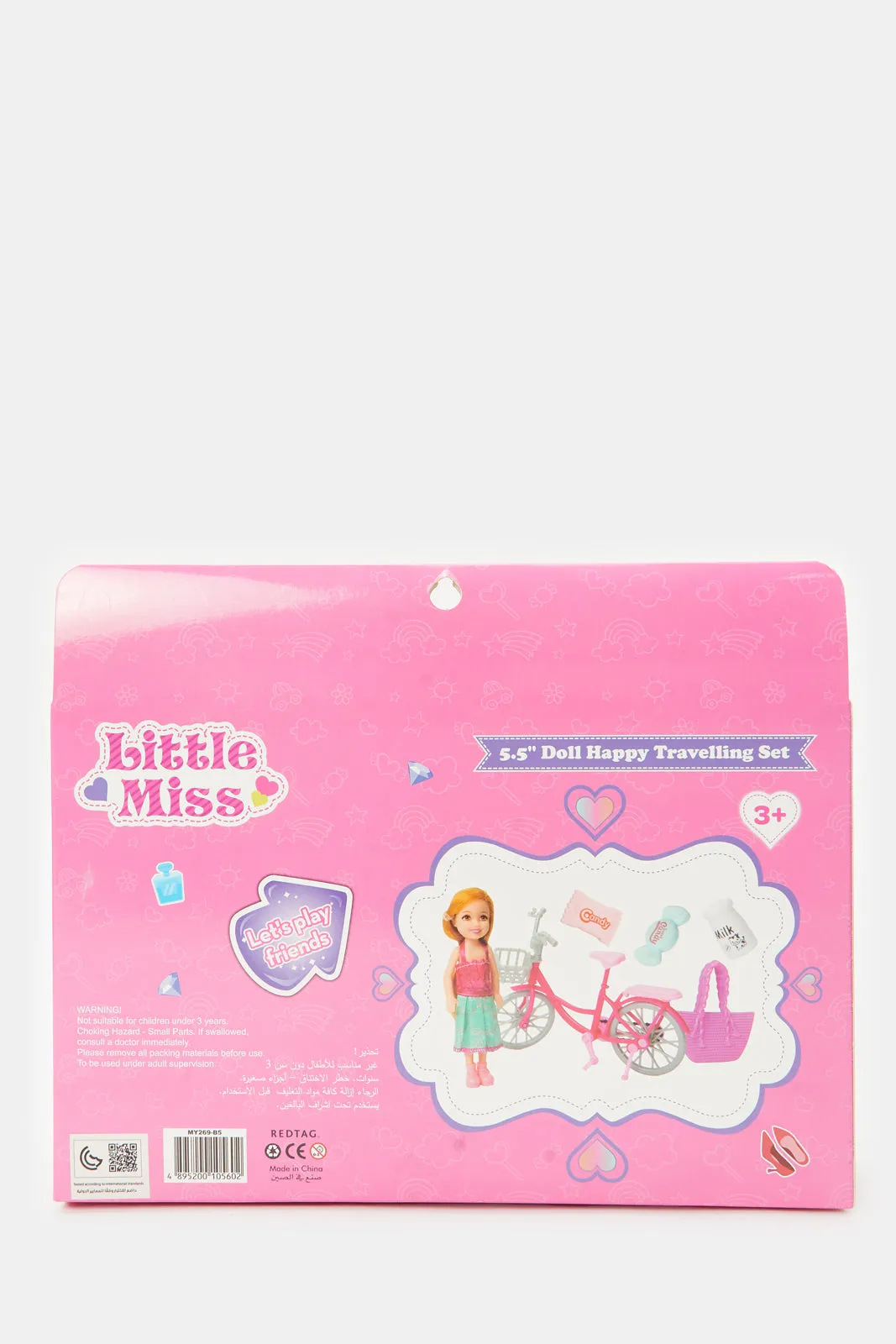 Kids Assorted 5.5 Doll Happy Travelling Set