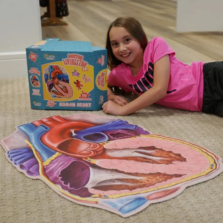 Kids Heart Floor Puzzle