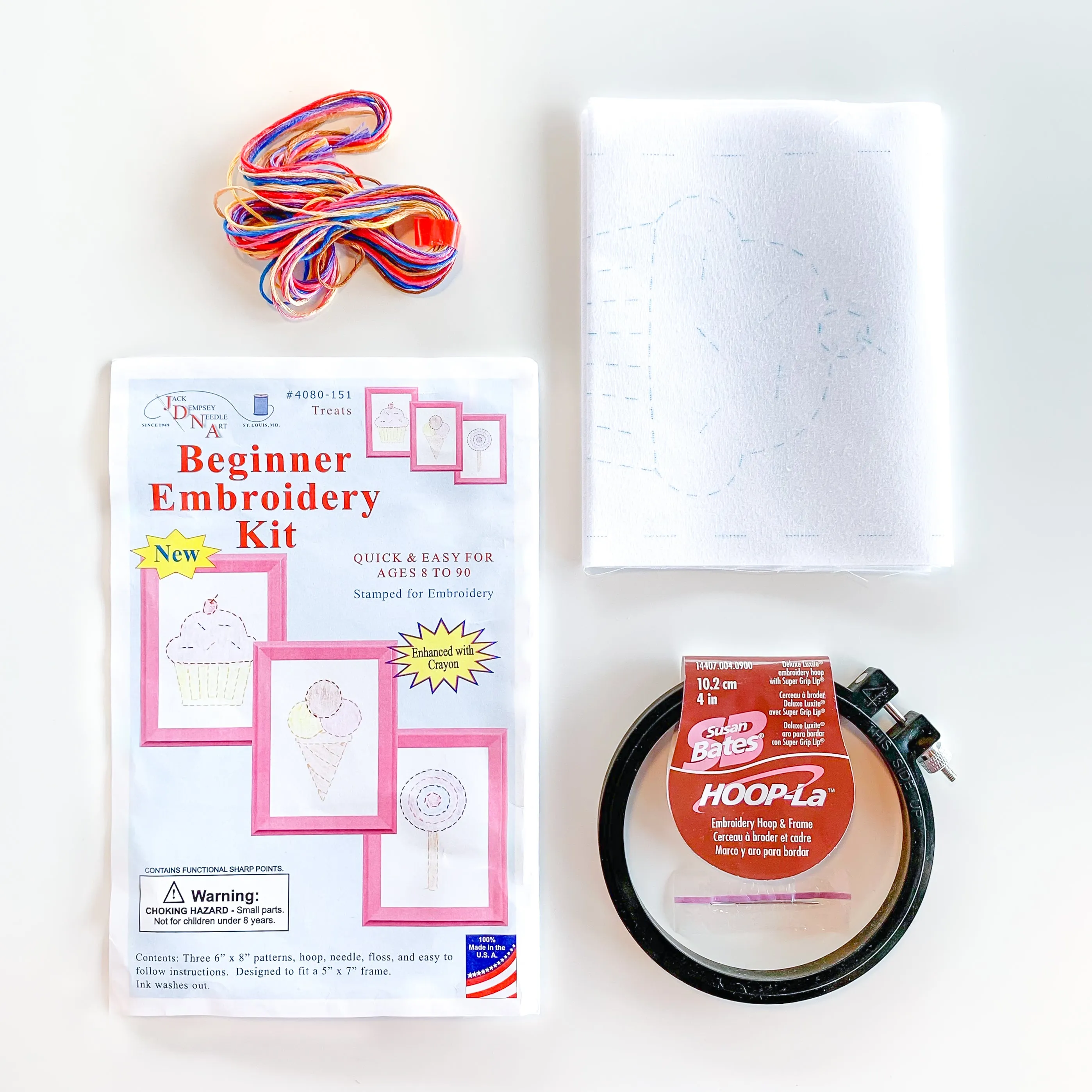 Kid's Intro to Embroidery Kits