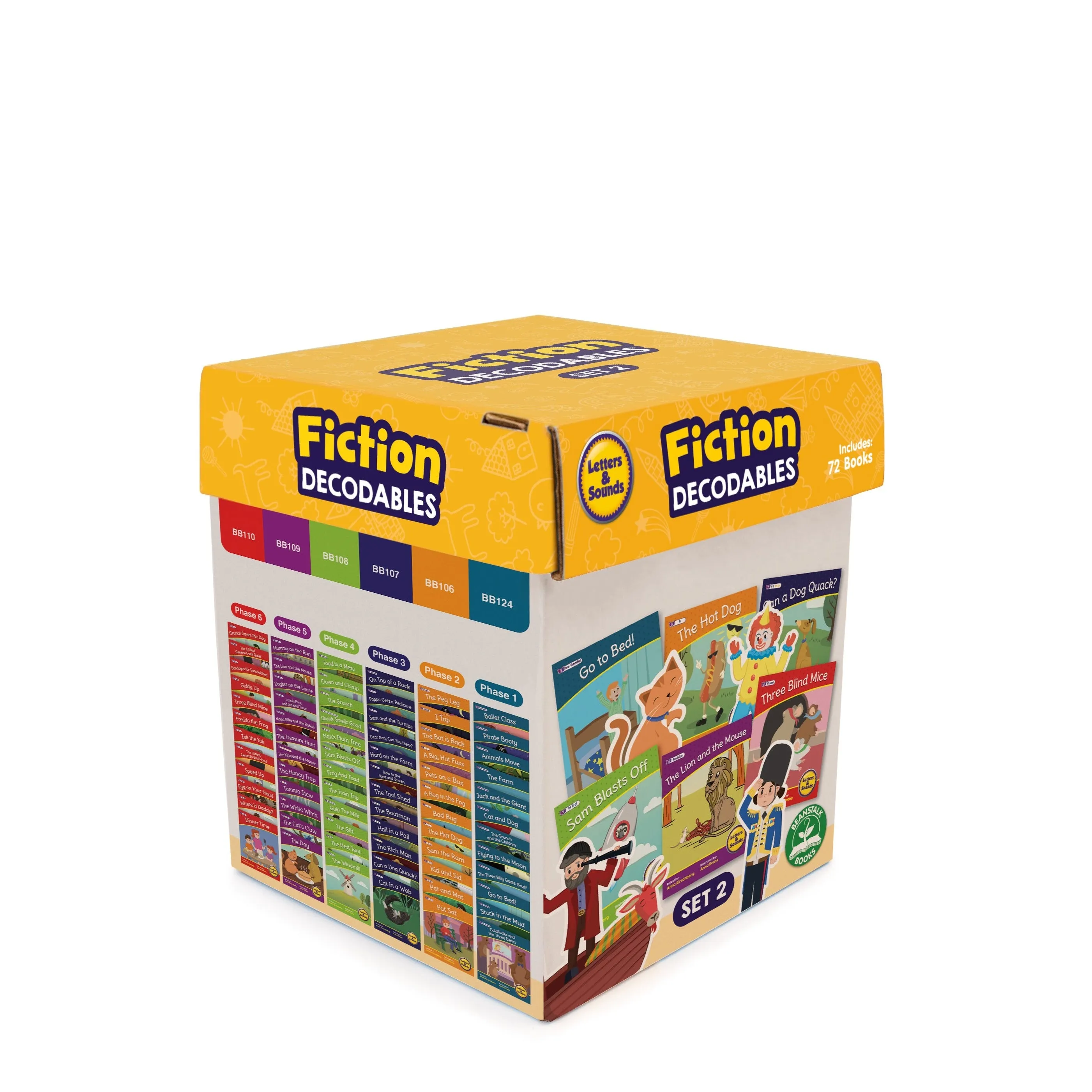 Letters & Sounds Set 2 Fiction Boxed Set