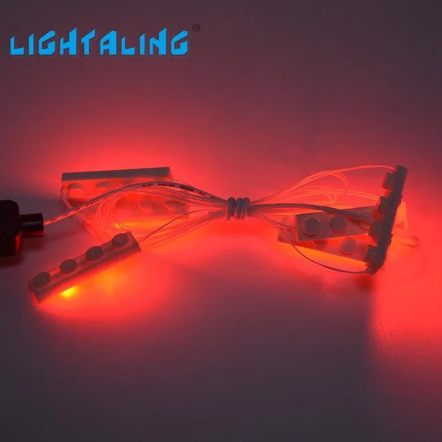 Lightaling LED Light Bricks Kit Can Decorate All Blocks Building Creator House Building Blocks Model Toys